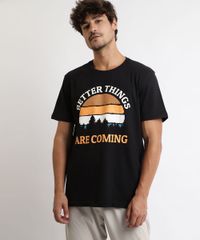 Camiseta-Masculina--Better-Things-are-Coming--Manga-Curta-Gola-Careca-Preta-9959793-Preto_1