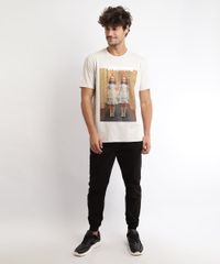 Camiseta-Masculina-O-Iluminado-Manga-Curta-Gola-Careca-Bege-9959817-Bege_3