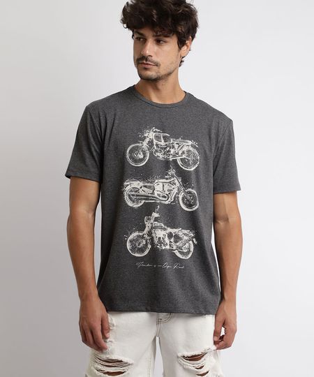 Camiseta-Masculina-Motos-Manga-Curta-Gola-Careca-Cinza-Mescla-Escuro-9961564-Cinza_Mescla_Escuro_1