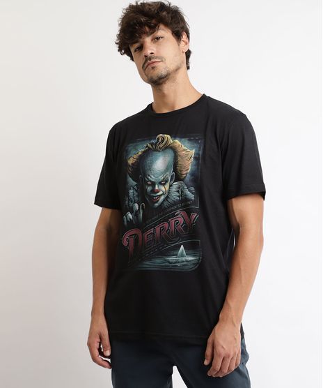 Camiseta-Masculina-Derry-It--A-Coisa-Manga-Curta-Gola-Careca-Preta-9963305-Preto_1