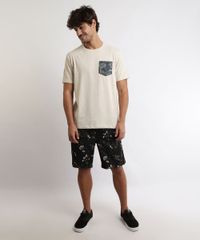 Camiseta-Masculina-com-Bolso-Estampado-de-Folhagens-Manga-Curta-Gola-Careca-Off-White-9959154-Off_White_3