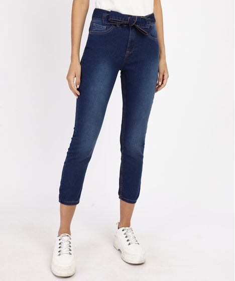 calça jeans cintura alta c&a