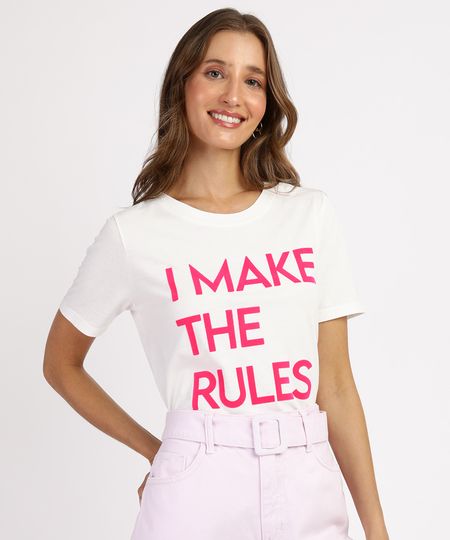 Blusa-Feminina-Tal-Mae-Tal-Filha--Rules--Flocada-Manga-Curta-Decote-Redondo-Off-White-9945337-Off_White_1 Blusa-Feminina-Tal-Mae-Tal-Filha--Rules--Flocada-Manga-Curta-Decote-Redondo-Off-White-9945337-Off_White_1