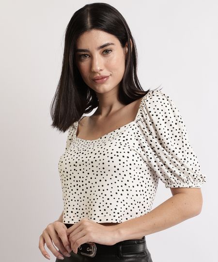 Blusa-Feminina-Cropped-Estampada-de-Poa-Manga-Bufante-Decote-Princesa-Off-White-9959954-Off_White_1 Blusa-Feminina-Cropped-Estampada-de-Poa-Manga-Bufante-Decote-Princesa-Off-White-9959954-Off_White_1