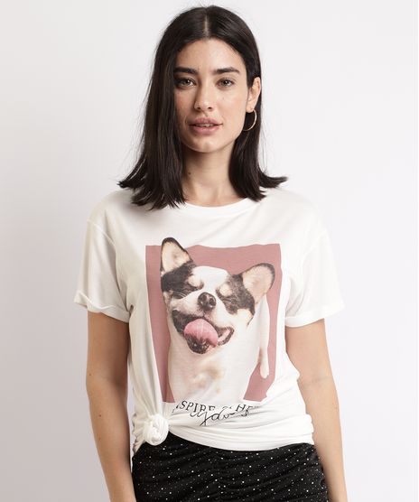 Blusa-Feminina-Longa-Cachorro--Inspire-Others--Manga-Curta-Decote-Redondo-Off-White-9957657-Off_White_1