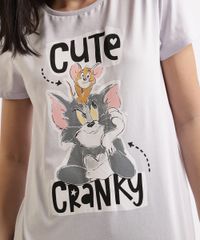 Blusa-Feminina-Tom-e-Jerry--Cute-Cranky--Manga-Curta-Decote-Redondo-Lilas-9967445-Lilas_2