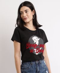 Blusa-Feminina-Betty-Boop-Flocada-Manga-Curta-Decote-Redondo-Preta-9967637-Preto_1