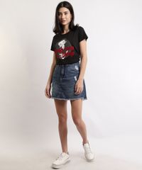 Blusa-Feminina-Betty-Boop-Flocada-Manga-Curta-Decote-Redondo-Preta-9967637-Preto_3