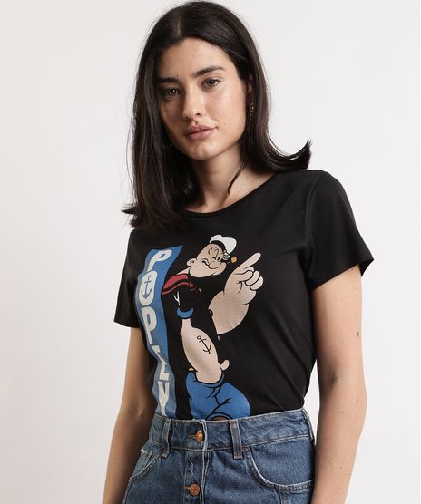 Blusa-Feminina-Popeye-Manga-Curta-Decote-Redondo-Preta-9967629-Preto_1