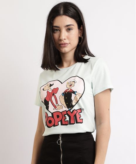 Blusa-Feminina-Popeye-e-Olivia-Palito-Manga-Curta-Decote-Redondo-Verde-Claro-9967627-Verde_Claro_1