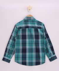Camisa-Infantil-Estampada-Xadrez-com-Bolso-Manga-Longa-Verde-Escuro-9808444-Verde_Escuro_2