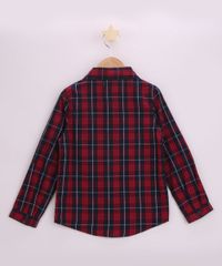 Camisa-Infantil-Estampada-Xadrez-com-Bolso-Manga-Longa-Vermelha-9818716-Vermelho_2