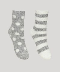 Kit-de-2-Meias-de-Inverno-Feminino-Estampado-Listrado-e-Poa-Cano-Alto-Felpada-Multicor-9837844-Multicor_1