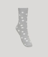 Kit-de-2-Meias-de-Inverno-Feminino-Estampado-Estrelas-Cano-Alto-Felpada-Multicor-9837849-Multicor_2