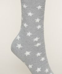 Kit-de-2-Meias-de-Inverno-Feminino-Estampado-Estrelas-Cano-Alto-Felpada-Multicor-9837849-Multicor_4