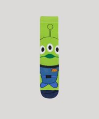 Meia-Masculina-Toy-Story-Alien-Cano-Alto-Verde-9957616-Verde_2
