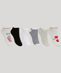 Kit-de-5-Meias-Feminino-Estampado-Pipoca-e-Refrigerante-Cano-Baixo-Multicor-9961847-Multicor_1