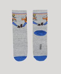 Meia-Infantil-Turma-do-Mickey-Pateta-Cano-Medio-Cinza-Mescla-9962626-Cinza_Mescla_1