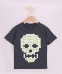 Camiseta-Infantil-Halloween-Caveira-Manga-Curta-Cinza-Mescla-Escuro-9962934-Cinza_Mescla_Escuro_1