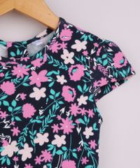 Vestido-Infantil-Estampado-Floral-Manga-Curta-com-Cinto-Azul-Marinho-9963724-Azul_Marinho_4