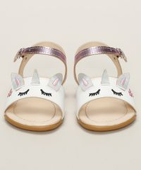Sandalia-Infantil-Unicornio-com-Tira-Metalizada-Branca-9964225-Branco_5