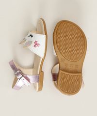 Sandalia-Infantil-Unicornio-com-Tira-Metalizada-Branca-9964225-Branco_6