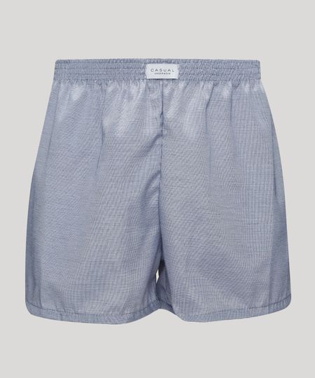Samba-Cancao-Masculina-Estampada-Pied-Poule-com-Elastico-Azul-Marinho-9965131-Azul_Marinho_1