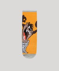 Meia-Feminina-Tazmania-Cano-Alto-Laranja-9965160-Laranja_2