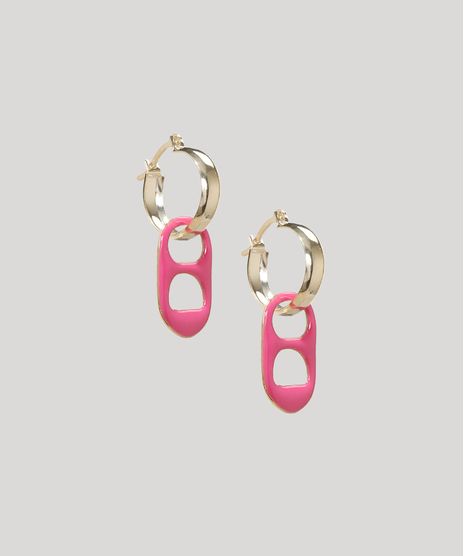 Brinco-Feminino-Folheado-Argola-e-Lacre-Dourado-9966578-Dourado_1