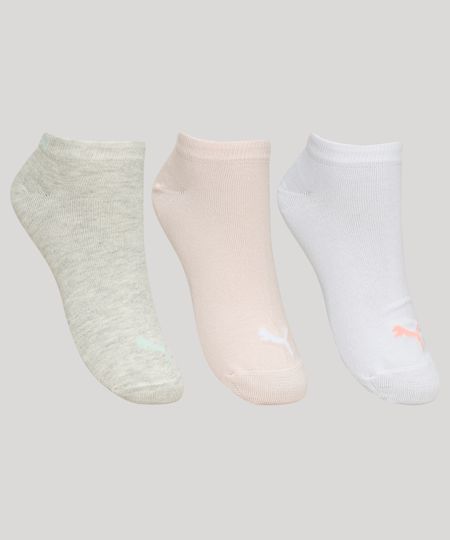 Kit-de-3-Meias-Feminino-Puma-Soquete-Multicor-9968605-Multicor_1 Kit-de-3-Meias-Feminino-Puma-Soquete-Multicor-9968605-Multicor_1
