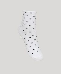 Meia-Feminina-Lupo-Estampada-de-Poa-Cano-Medio-Branca-9968964-Branco_1