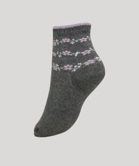 Kit-de-3-Meias-Feminino-Lupo-Estampado-de-Flores-Cano-Medio-Multicor-9968970-Multicor_3