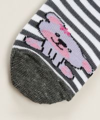 Kit-de-3-Meias-Infantil-Estampado-de-Urso-Poa-e-Listras-Cano-Medio-Multicor-9969979-Multicor_3