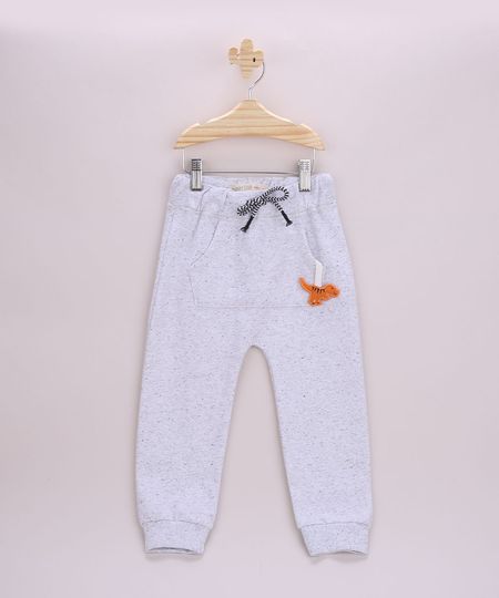 Calca-de-Moletom-Infantil-Dinossauro-com-Bolso-Canguru-Cinza-Mescla-Claro-9789309-Cinza_Mescla_Claro_1 Calca-de-Moletom-Infantil-Dinossauro-com-Bolso-Canguru-Cinza-Mescla-Claro-9789309-Cinza_Mescla_Claro_1