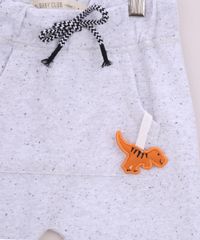 Calca-de-Moletom-Infantil-Dinossauro-com-Bolso-Canguru-Cinza-Mescla-Claro-9789309-Cinza_Mescla_Claro_3