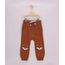 Calca-de-Moletom-Infantil-Raposinha-com-Bolsos-Marrom-9790373-Marrom_1