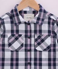 Camisa-Infantil-Estampada-Xadrez-com-Bolso-Manga-Longa-Preta-9818713-Preto_3