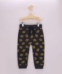 Calca-de-Moletom-Infantil-Batman-Estampada-com-Cordao-Cinza-Mescla-Escuro-9957229-Cinza_Mescla_Escuro_1