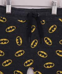 Calca-de-Moletom-Infantil-Batman-Estampada-com-Cordao-Cinza-Mescla-Escuro-9957229-Cinza_Mescla_Escuro_3