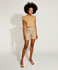 Bermuda-de-Trico-Feminina-Mindset-Cintura-Alta-Bege-Escuro-9952715-Bege_Escuro_3