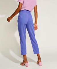 Calca-Feminina-Mindset-Alfaiatada-Cintura-Alta-com-Cinto-Roxa-9946233-Roxo_1_2