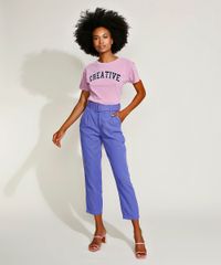Calca-Feminina-Mindset-Alfaiatada-Cintura-Alta-com-Cinto-Roxa-9946233-Roxo_1_3