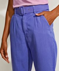 Calca-Feminina-Mindset-Alfaiatada-Cintura-Alta-com-Cinto-Roxa-9946233-Roxo_1_4