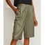 Bermuda-Feminina-Mindset-Cintura-Alta-Alfaiatada-com-Bolsos-Verde-Militar-9952923-Verde_Militar_1