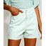 Short-de-Sarja-Feminino-Mindset-Cintura-Alta-com-Fenda-e-Barra-a-Fio-Verde-Claro-9967307-Verde_Claro_1