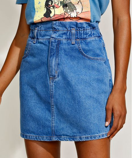 Saia-Jeans-Feminina-Mindset-Curta-Clochard-Azul-Medio-9969106-Azul_Medio_1
