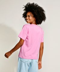 T-Shirt-Feminina-Mindset--Trust-Your-Feelings--Manga-Curta-Decote-Redondo-Rosa-9969399-Rosa_4
