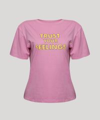 T-Shirt-Feminina-Mindset--Trust-Your-Feelings--Manga-Curta-Decote-Redondo-Rosa-9969399-Rosa_5
