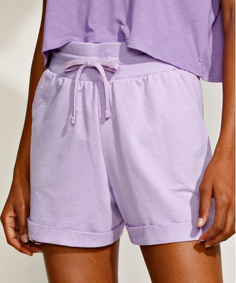 Short-de-Moletom-Feminino-Mindset-Reto-Cintura-Alta-com-Bolsos-Lilas-9967292-Lilas_1