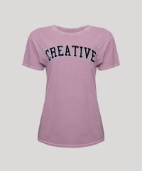 T-Shirt-Feminina-Mindset--Creative--Flocada-Manga-Curta-Decote-Redondo-Rose-9969400-Rose_5